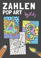 Vorschau - Mal- und Bastelvorlagen - Pop Art Zahlen zum Weiter und Ausmalen - Deckblatt