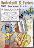 Vorschau - Arbeitsblätter - Herbstzeit / Herbstferien - Kreatives Bingo (Finde jemanden, der / die ...) - Seite 1