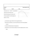 Vorschau - Unterrichtsreihen - Materialpaket - Kurvendiskussion - Seite 1