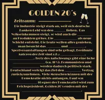 Vorschau - Arbeitsblätter - Die Goldenen 20er-Jahre (mit Videomaterial) - Deckblatt