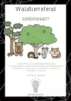 Vorschau - Arbeitsblätter - Expertenheft Waldtierreferat - Deckblatt