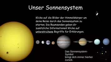 Vorschau - Stationenlernen - Sonnensystem Erkundung - Interaktiv - Seite 1
