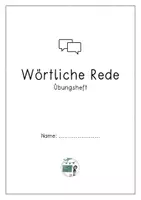 Vorschau - Arbeitsblätter - Übungsheft Wörtliche Rede - Seite 2
