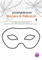 Vista previa - Manualidades / Dibujos para colorear - MÁSCARA DE HALLOWEEN - página 3