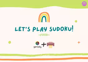 Aperçu - Jeux - Jouons au Sudoku - Nourriture - Jeu interactif amusant en ANGLAIS - Let's Play Sudoku - Food - Fun Interactive Game - Page 2