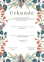 Vorschau - Arbeitsblätter - MaterialPaket Blanko Vorlagen Urkunde Zertifikat Auszeichnungen Zeugnis alle Klassen - Seite 1