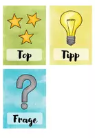 Vorschau - Bildkarten - Feedbackkarten - Top/Tipp/Frage - Seite 1