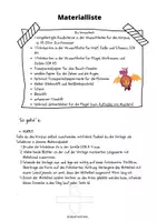 Vorschau - Mal- und Bastelvorlagen - Kunst: Laterne Feuerdrache - Bastelanleitung mit Schablonen - Seite 1