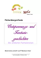 Vorschau - Text - Entspannungs- Fantasiegeschichten Fächerübergreifend - Deckblatt