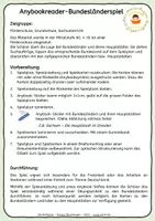 Vorschau - Stationenlernen - Bundesländer - Deutschland - Spiel für den Anybookreader - Seite 1