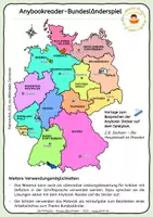 Vorschau - Stationenlernen - Bundesländer - Deutschland - Spiel für den Anybookreader - Seite 2