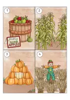 Vorschau - Arbeitsblätter - Lesespaziergang Herbst (7-fach differenziert) - Seite 3
