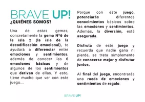 Vista previa - Juegos / Gamificación - JUEGO DE CARTAS PARA TRABAJAR LAS EMOCIONES - página 2