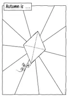Vorschau - Arbeitsblätter - Autumn / Fall - Creative Project (Drawing & Writing) - Seite 3