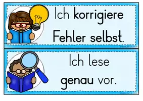Vorschau - Poster - Vorlesekriterien - Tafelmaterial und Merkblatt: So werde ich zum Vorlesestar - Seite 3