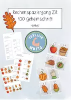 Vorschau - Unterrichtsreihen - Rechenspaziergang Zahlenraumerweiterung 100 (Geheimschrift) - Deckblatt