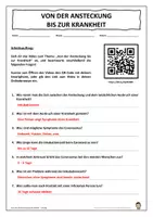 Vorschau - Unterrichtsreihen - Von der Ansteckung zur Krankheit - Homeschooling - Seite 1