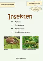 Vorschau - Arbeitsblätter - Insekten zum Selbstlernen - Deckblatt