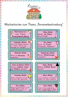 Vorschau - Bildkarten - Sparpaket: Wächterkarten für Geschichten, etc. (Zuhöraufgaben beim Vorlesen/ Feedback geben) - Seite 1