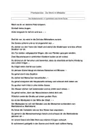Vorschau - Text - Phantasiereise Markt im Mittelalter - Deckblatt