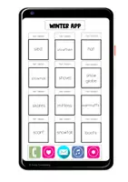 Vorschau - Mal- und Bastelvorlagen - Winter App - Wortschatz und Arbeitsblätter - Seite 3