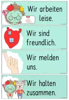 Vorschau - Präsentationen/Tafelbilder - Klassenregeln "Das kleine WIR" - Seite 3