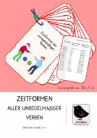 Vorschau - Spiele - Unregelmäßige Verben im Überblick - Deckblatt