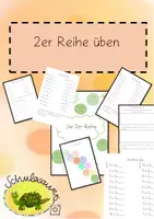 Vorschau - Unterrichtsreihen - 2er Reihe Math Dossier 2.Klasse - Deckblatt