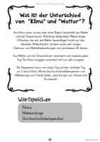 Vorschau - Arbeitsblätter - 32 Sachtexte zum Thema Klimawandel, Treibhauseffekt, CO2, Umweltschutz, Ozon usw. - Seite 1