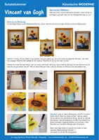 Vorschau - Arbeitsblätter - kinder.kunst.klasse - KREATIVREPORT - van Gogh - Spontanes Stillleben - Seite 2