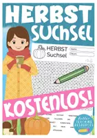 Vista previa - Unidades / Secuencias / Situaciones de Aprendizaje - Herbst Suchsel Deutsch / Alemán Freebie - Portada