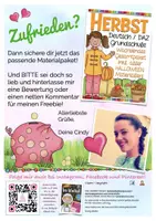 Vista previa - Unidades / Secuencias / Situaciones de Aprendizaje - Herbst Suchsel Deutsch / Alemán Freebie - página 3