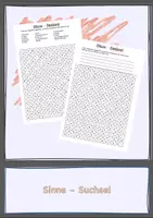 Vorschau - Arbeitsblätter - Sinnesuchsel - Klasse 5 differenziert - Deckblatt