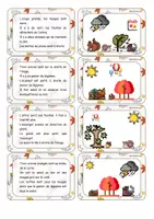 Aperçu - Apprentissages en autonomie - Série d'ateliers de lecture : Atelier 5 - L'automne - Page 1