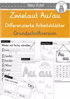 Vorschau - Arbeitsblätter - Buchstaben A-Z (Klasse 1) Grundschriftversion - Materialpaket - Seite 1