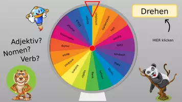 Vorschau - Spiele - Wortarten Glücksrad / Deutsch / Freiarbeit (digital und interaktiv) - Seite 2