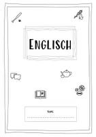 Vorschau - Arbeitsblätter - Englisch - Deckblatt & PPT 1. Stunde - Deckblatt