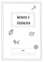 Vorschau - Arbeitsblätter - Werken Gestalten - Deckblatt & PPT 1. Stunde - Deckblatt