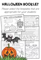 Vista previa - Unidades / Secuencias / Situaciones de Aprendizaje - HALLOWEEN - Activity Booklet - página 1