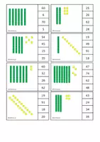 Aperçu - Apprentissages en autonomie - Dénombrer une quantité - Cartes à pinces - Page 2