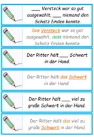 Vista previa - Hojas de trabajo - Deutsch: das oder dass - Übungskarten - página 2