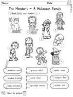 Vorschau - Stundenentwürfe - Halloween Arbeitsmappe inkl. Lesetest Englisch Grundschule - Seite 3