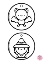 Vista previa - Manualidades / Dibujos para colorear - HALLOWEEN CEILING DECORATIONS - página 3