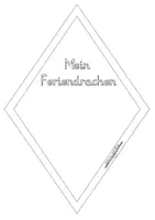 Vorschau - Arbeitsblätter - Freebie: Mein Feriendrachen - Erzählen von den Herbstferien - Seite 2