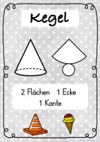 Vorschau - Fördermaterial/Inklusion - Geometrische Körper Plakate / Aushang - Seite 3