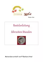 Vorschau - Mal- und Bastelvorlagen - Bastelanleitung der Doppel-Uhrzeiten - Deckblatt