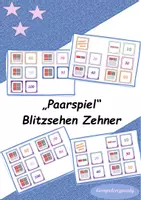 Vorschau - Spiele - Paarspiel Blitzsehen Zehner - Deckblatt