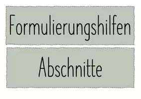 Vorschau - Arbeitsblätter - Inhaltsangabe mit Stellungnahme - Formulierungshilfen + Tafelmaterial - Seite 3