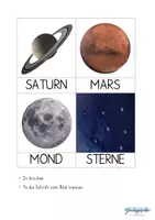 Vorschau - Stationenlernen - Zuordnungsspiel Planeten, was gehört zusammen? - Seite 3