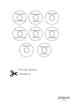 Vorschau - Arbeitsblätter - Mond Phasen, Neumond, Vollmond, Sichelmond, Dreiviertelmond - Seite 3